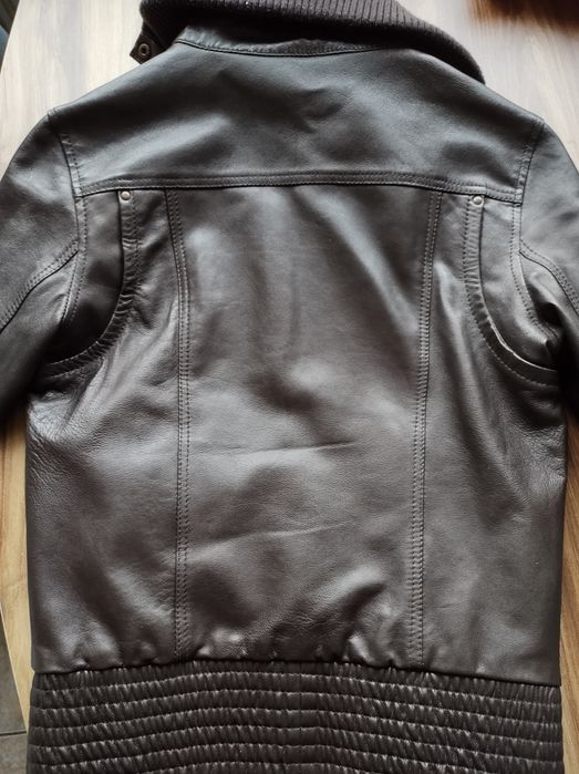 Яке от естествена кожа