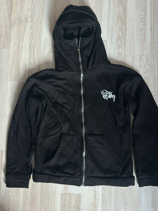 кофта с двумя копюшонами