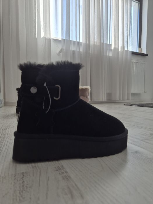 Cizme UGG mini Black/  Transport gratuit