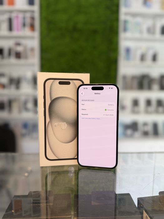 **ATSGSM.RO**iPhone 15 128Gb Black/Baterie100%/Fact+Gar 12 luni