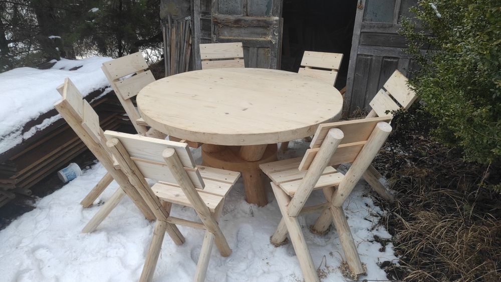 Masa lemn masiv rustica