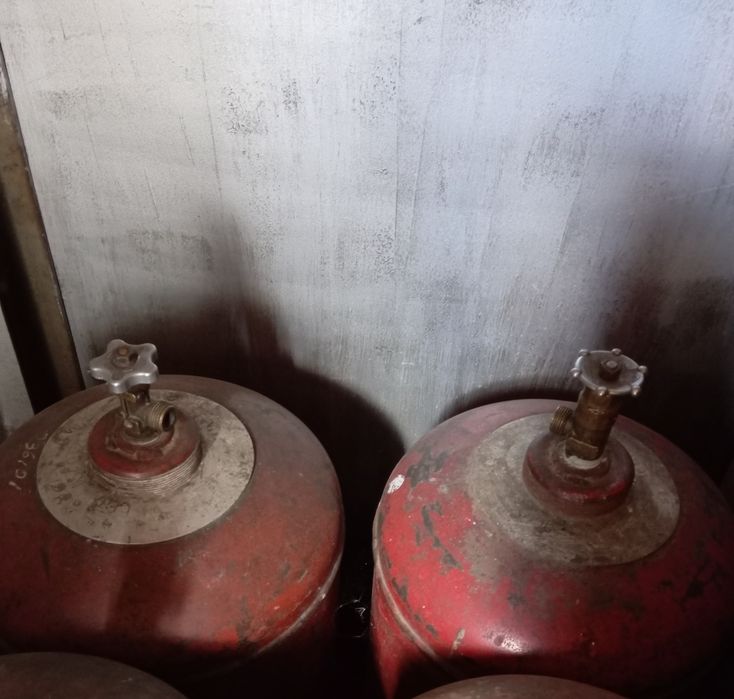 Газовые баллоны!