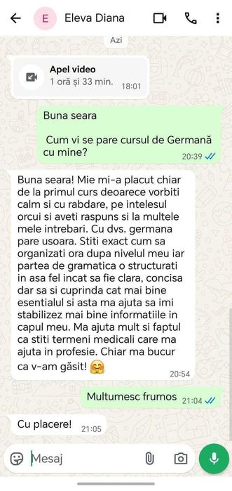 Curs de limba Germana online