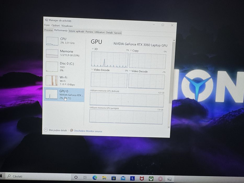 Laptop Lenovo Legion