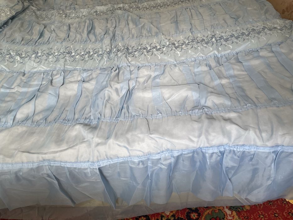 Комплект покрывало с наволочками шифон детский и офисный врзослый стул