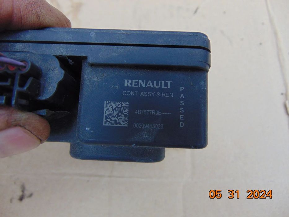 Sirena Renault master alarma opel movano cod 4b7877r3e