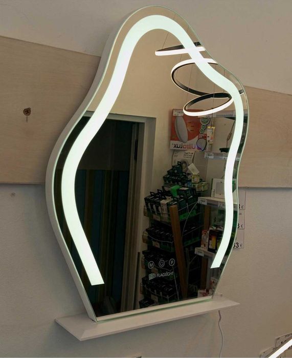 Огледало за гримиране тип Холивуд с лед осветление и димиране Топ цени