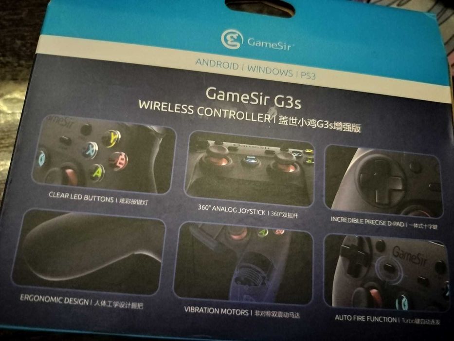 Продам новый  геймпад GameSir G3s