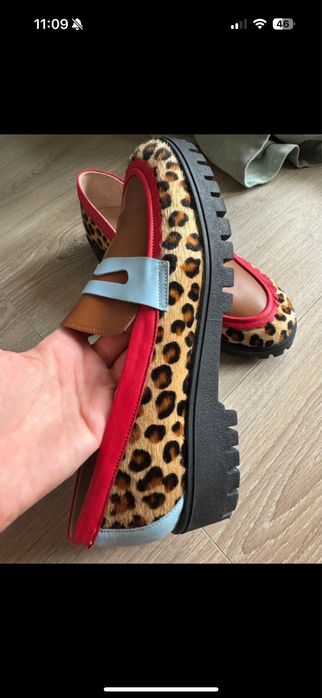 Paws loafer din piele Elina Linardaki
