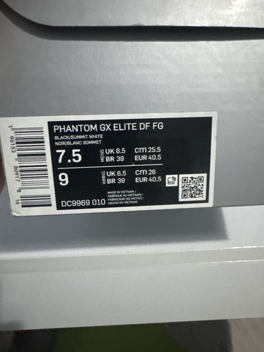 Ghete fotbal phantom gx elite