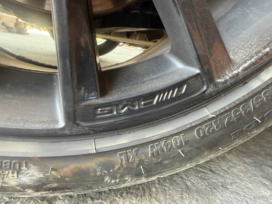 Джанти 20 цола със нови летни гуми за mercedes w222