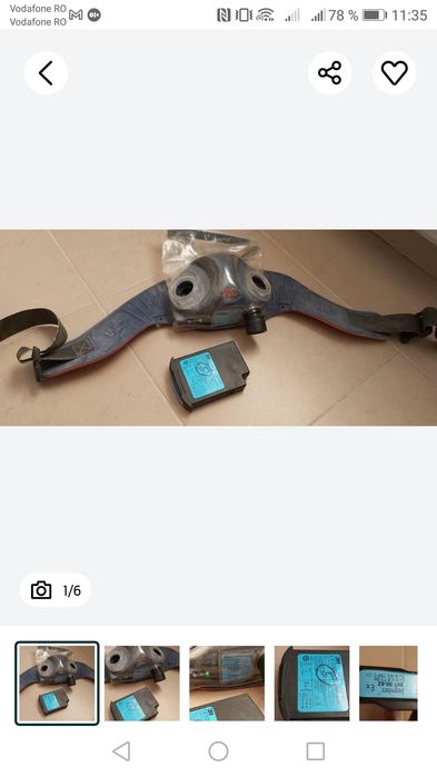 Masca respirație  de protecție cu ventilator 3M