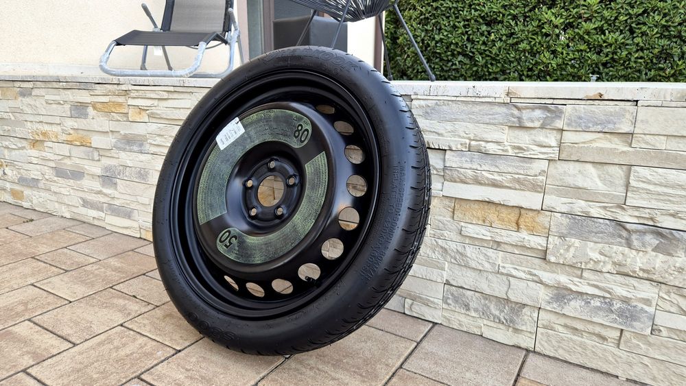 Roata rezerva SLIM 5×112 R19 originala Audi A4,5,6,7,8,Q3,5,7,Vw Tiguan,Touareg ,Vw
