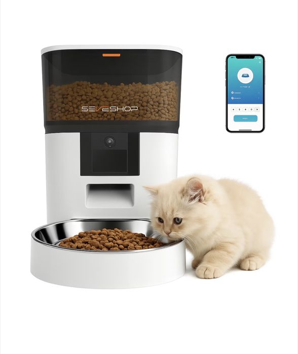 Автоматична хранилка за домашни любимци