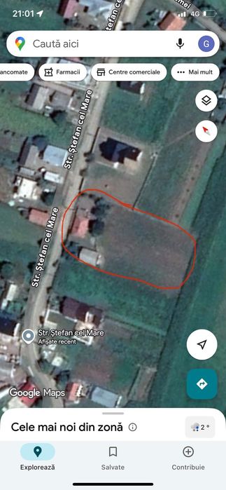 Vând teren pentru casa.