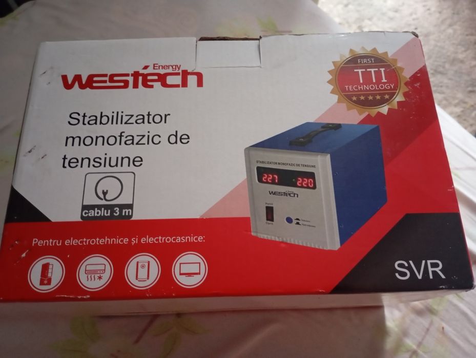 Stabilizator monofazic de tensiune