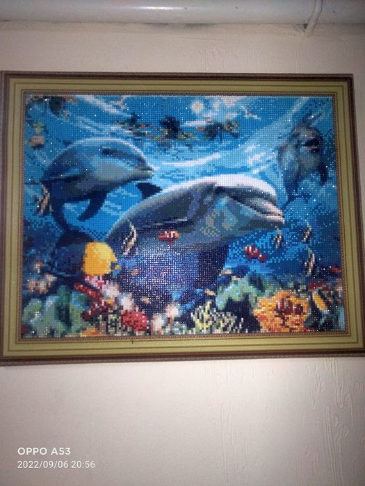Алмазная картина.