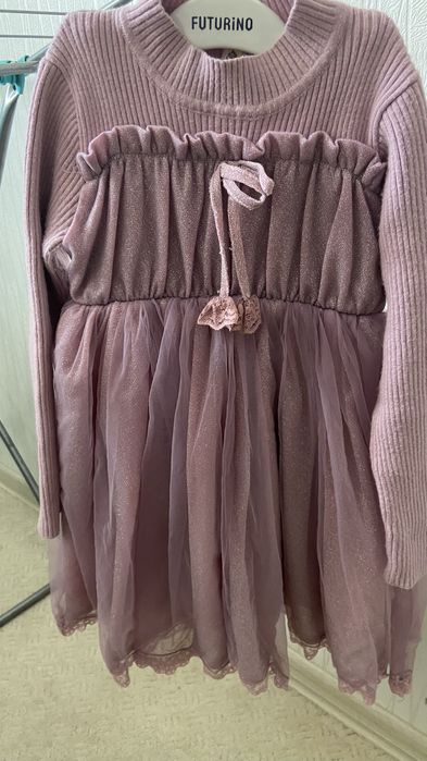 Теплое платье