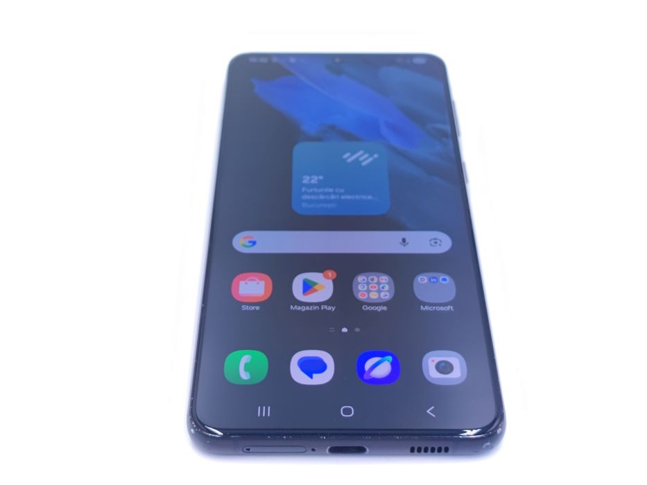 Samsung S21 Plus 5G 128GB Phantom Black, Garantie 24 luni | #R94346
