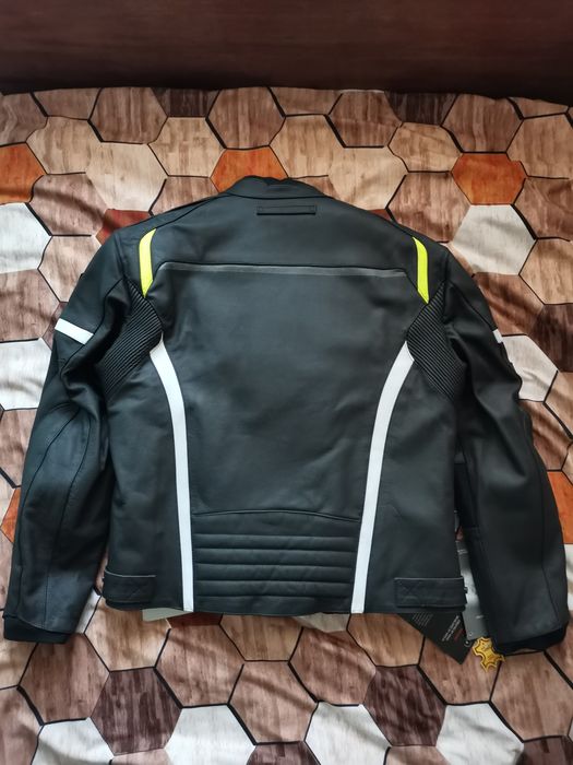 2 броя Кожени якета за мотор Merlin Luna "Airbag Ready"