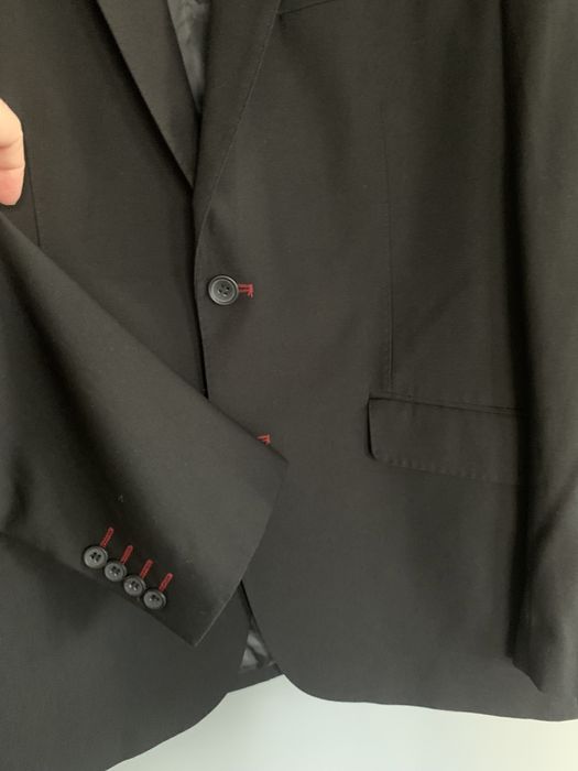 Мъжко черно сако, размер L