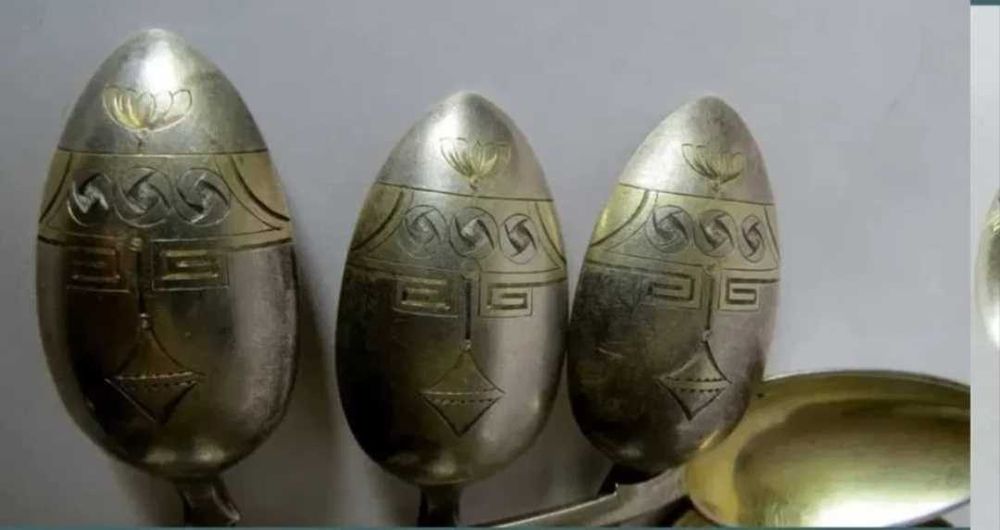 lingurițe din argint 84