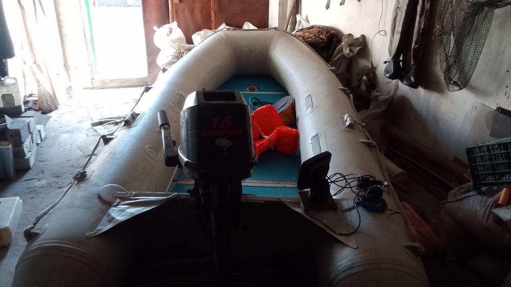 Лодка пвха с мотором семеи