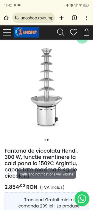 Fântâna de ciocolată