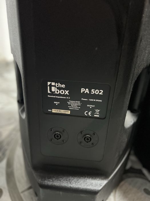 Vand/schimb 2 boxe the box 502 P modificate