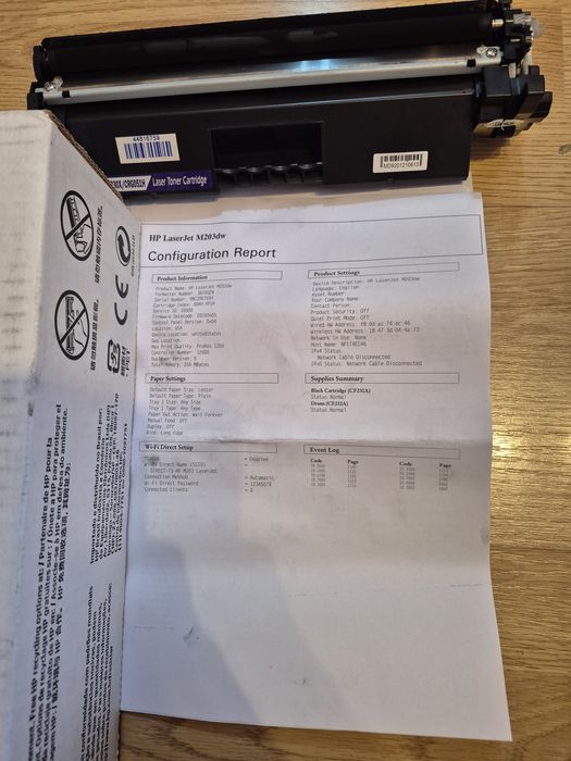Toner cartus si drum orginal HP Laserjet CF230A LCHCF230X/CRG051H