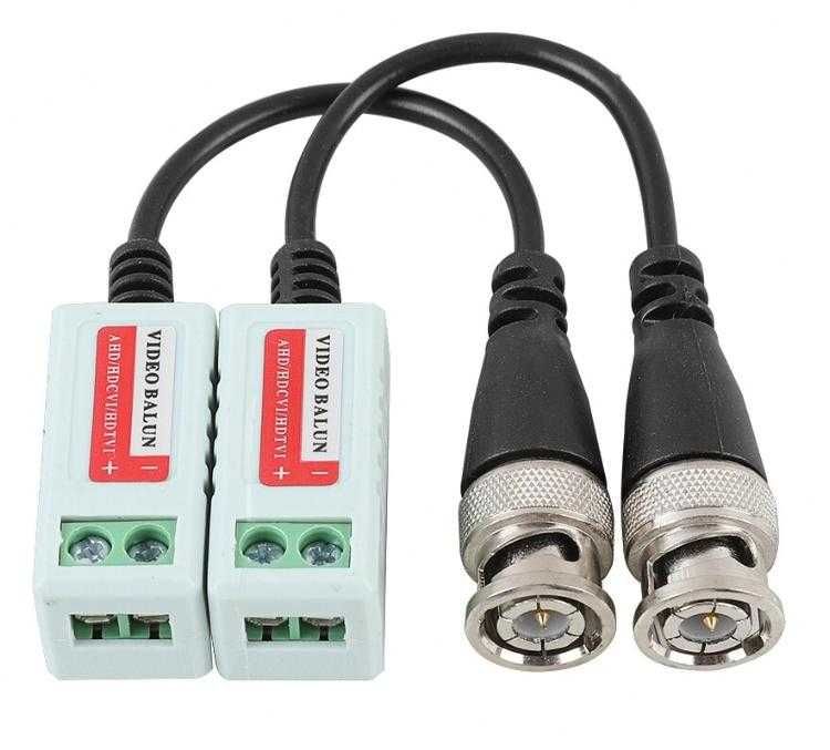Комплект x2 броя Видео Балуни Преобразуватели Video Balun Transceivers