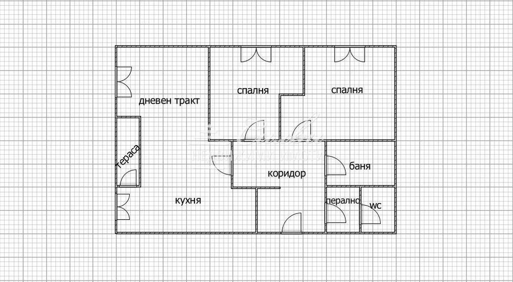 Продава се Тристаен апартамент в Шумен, 5-ти полк - 77 кв.м за 1305 €/кв.м - Снимка #2
