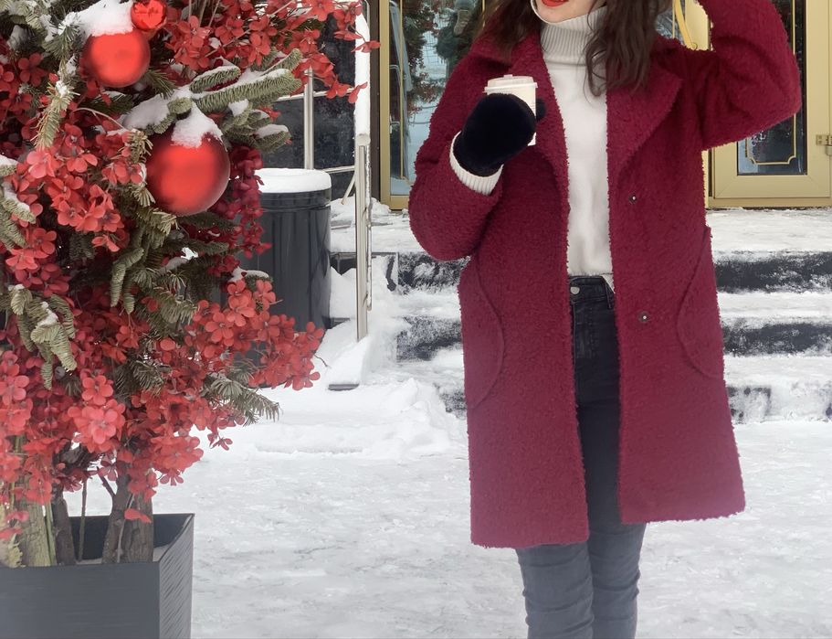 Пальто женское размер S