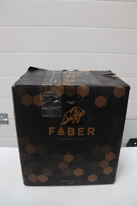 Кафемашина FABER, Модел Pro Deluxе, Еспресо кафе машина ESE 44мм, Месингово покритие, Регулируема месингова преса, Стандартен електромагнитен вентил