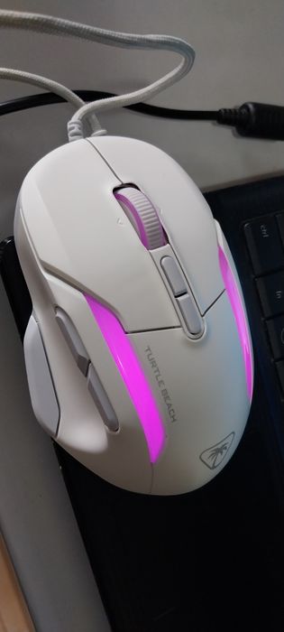 Mouse de gaming wireless TURTLE BEACH Kone II ultrausor 26,000 DPI alb, 23 functii personalizabile