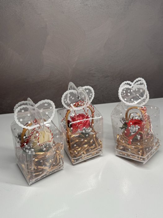 Martisoare flori sapun