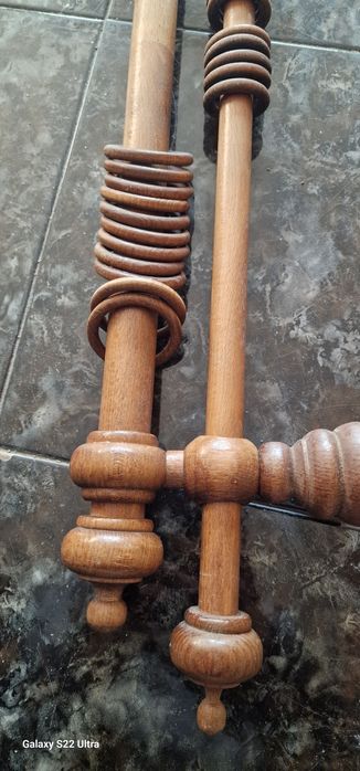 Дървен корниз орех