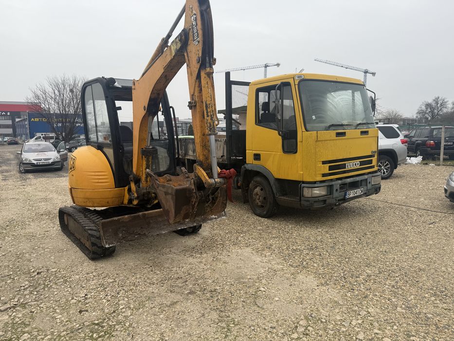 Услуги с мини багер и самосвал