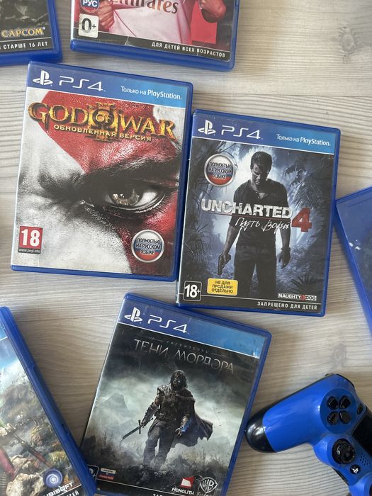 Диски на ps4 , очень в хорошем состояний