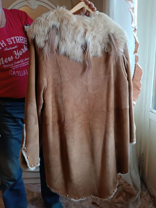 Всесезонные дубленка