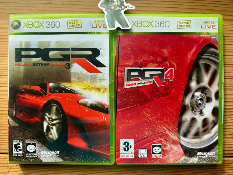 Project Gotham Racing 3 +4 PGR 3 + PGR 4 Xbox 360