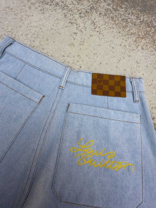 Pantaloni scurti | Blugi Louis Vuitton Premium