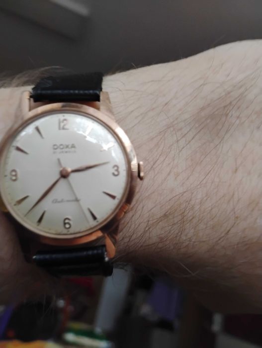 Ceas automatic aur solid 14k
