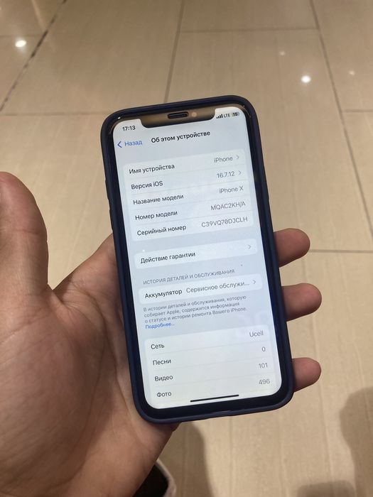 Iphone x 64gb holati yaxshi