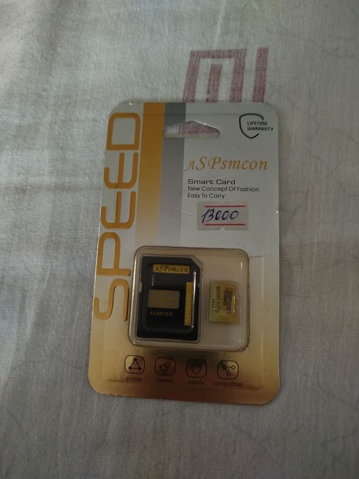 Sd карта aspsmcon 64 гигобайта