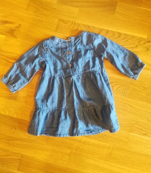 Rochita de blugi pentru fetite, marca  Ergobaby marimea 74