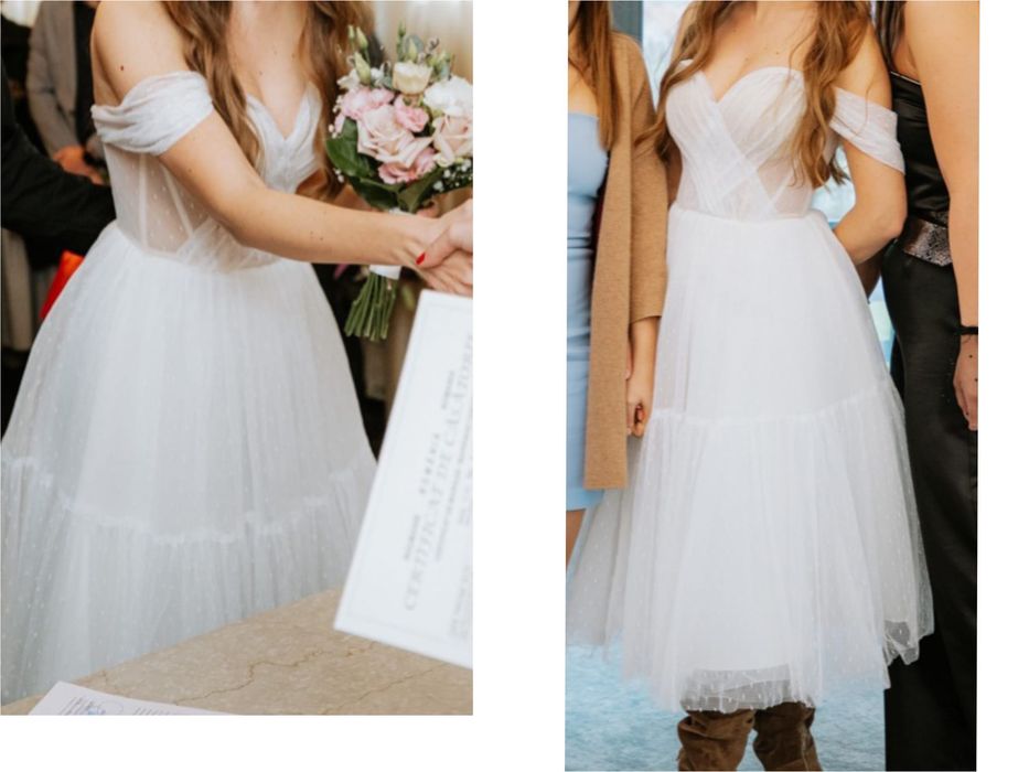 Rochie mireasa / cununie civila