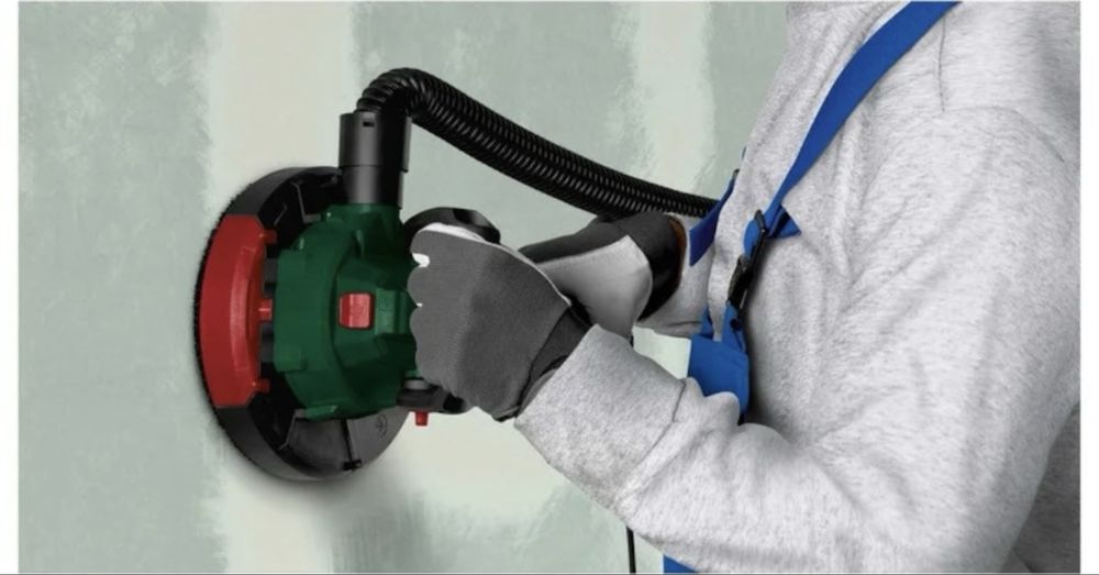 Шкуреща машина за стени и подове парксайд parkside модел б3 1050 вата