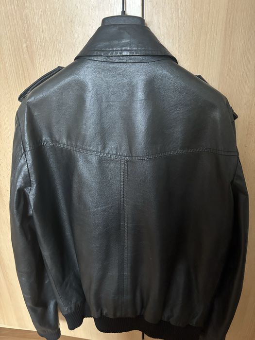 куртка кожаная мужская