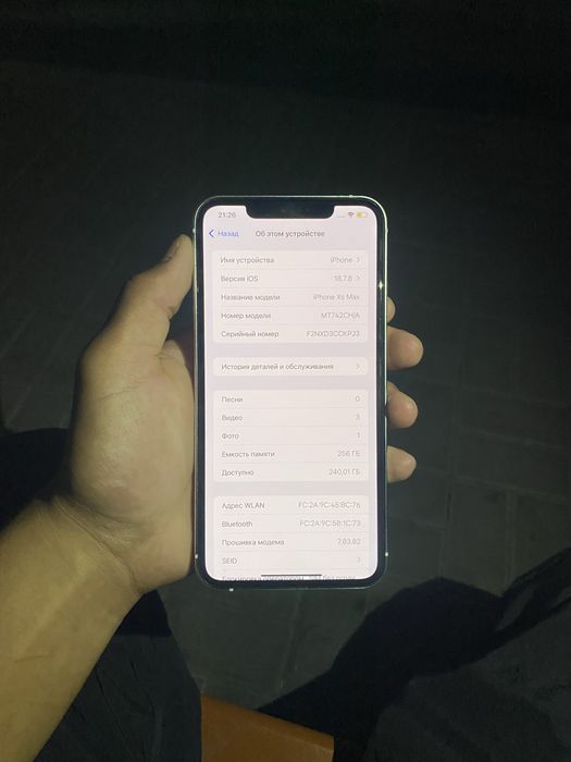 Iphone XS max в корпусе 17 pro max